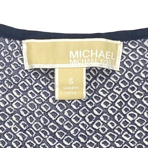 MICHAEL Michael Kors 100% Silk Blouse Sz Small - Picture 6 of 8